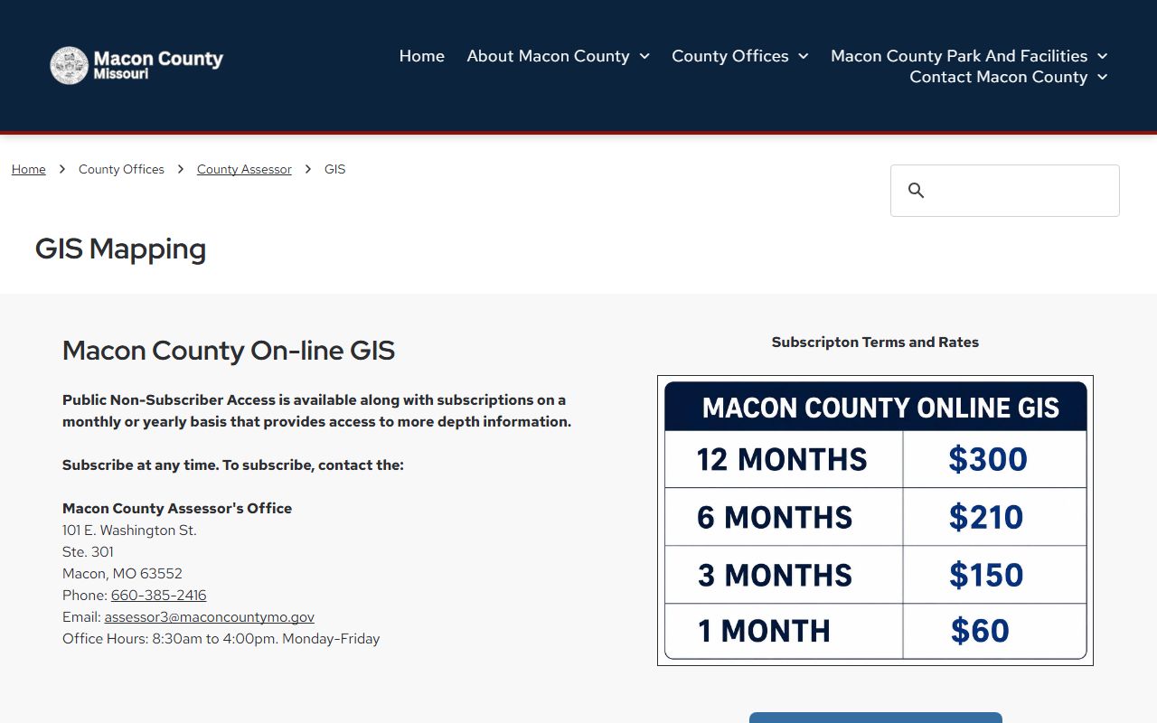 Macon County Circuit Clerk courthouse records office context