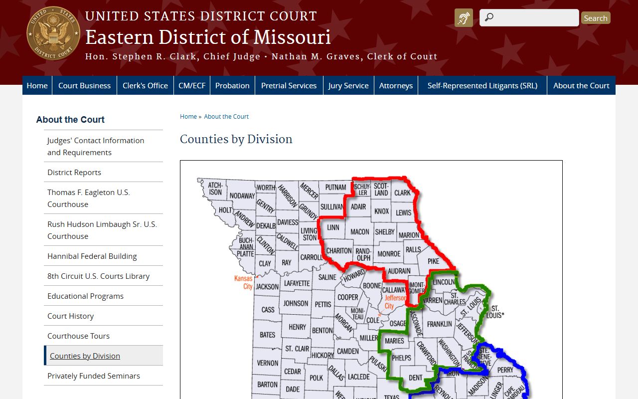 Macon County Circuit Court federal district division context