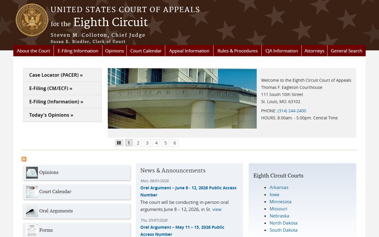 Macon County Circuit Court federal appellate court context